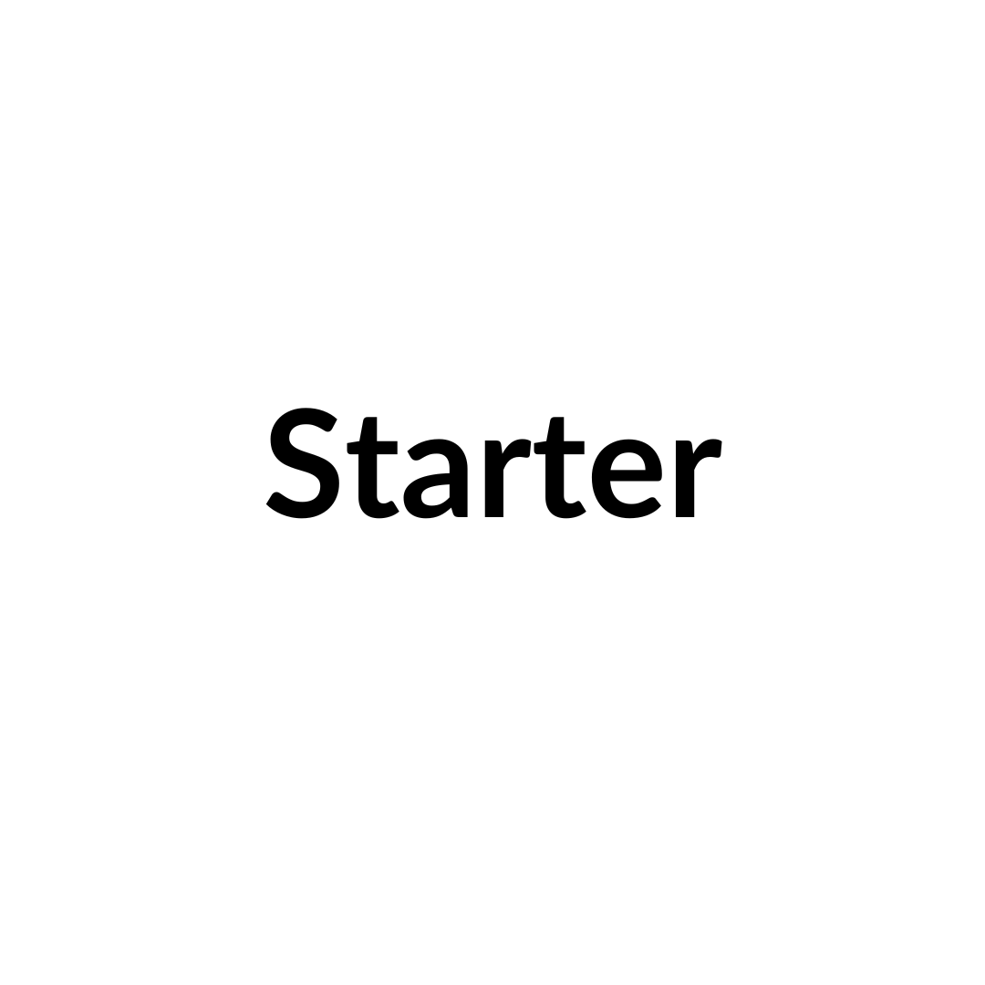 Starter Dedicated Hosting